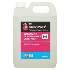 CleanPro+ Automatic Glasswasher Detergent H9 5 Litres  Adomoo