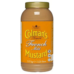 Colman's French Mild Mustard 2.25L  Adomoo