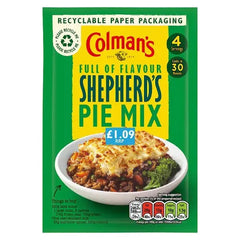 Colman's Recipe Mix Shepherd's Pie 50g (Case of 10)  Adomoo
