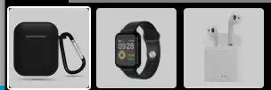 Compatible with Apple, watches  + Wireless Headphones +Airpods bluetooth headset case  Adomoo