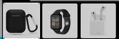 Compatible with Apple, watches  + Wireless Headphones +Airpods bluetooth headset case  Adomoo