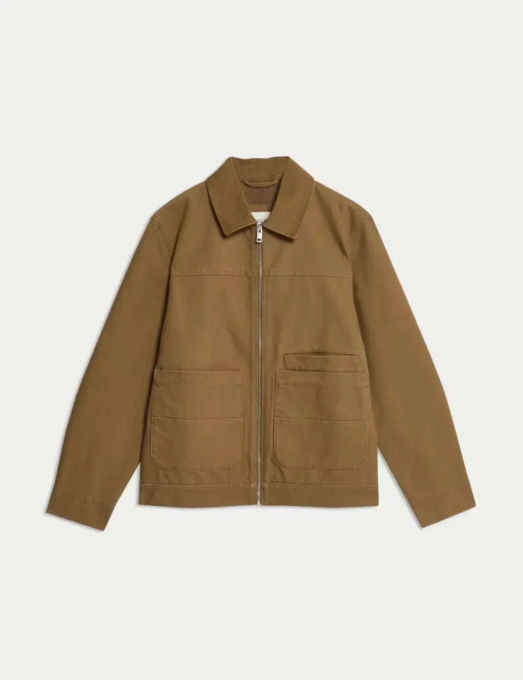 Cotton Rich Canvas Harrington Jacket  Adomoo