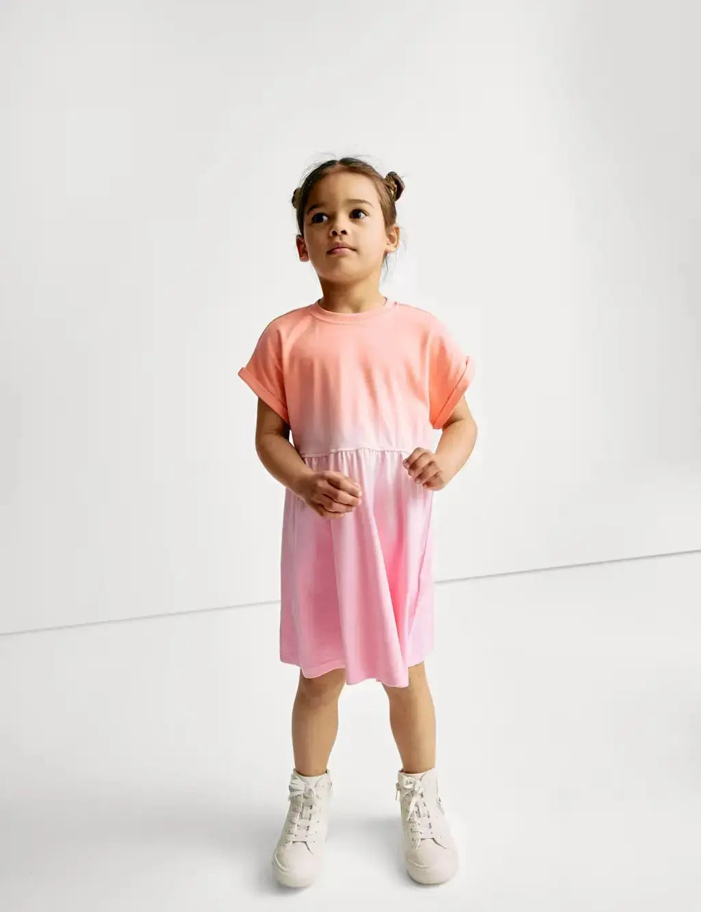 Cotton Rich Ombré T-Shirt Dress (1-8 Yrs)  Adomoo