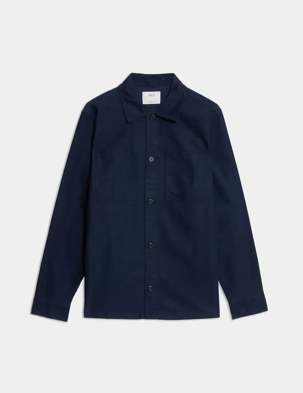 Cotton Rich Overshirt  Adomoo