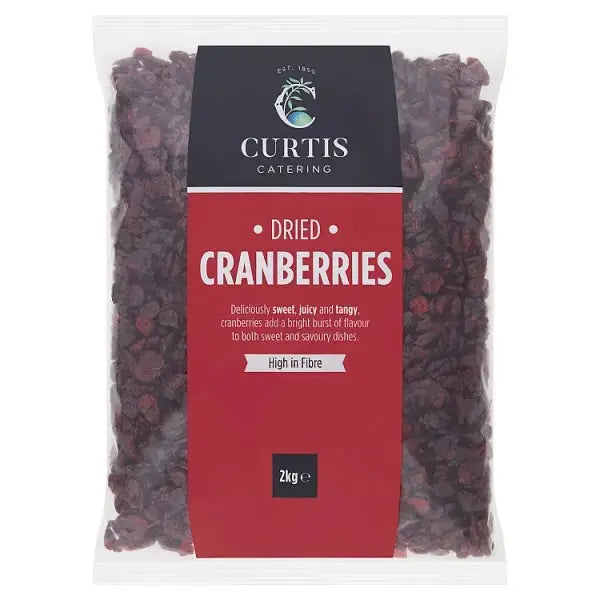 Curtis Catering Dried Cranberries 2kg  Adomoo
