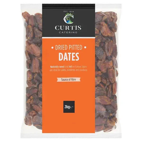 Curtis Catering Dried Pitted Dates 2kg  Adomoo