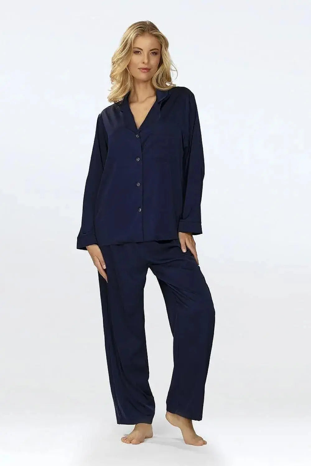 DKaren long pants and long-sleeved top womens pajamas  Adomoo