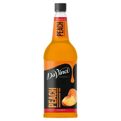 DaVinci Gourmet Classic Peach Single Batch Flavour Syrup 1L  Adomoo