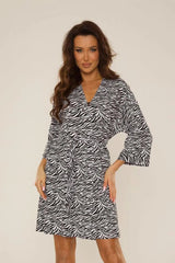 De Lafense soft and pleasant womens bathrobe  Adomoo