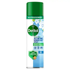 Dettol All-In-One Disinfectant Spray, Crisp Linen 300ml (Case of 6)  Adomoo