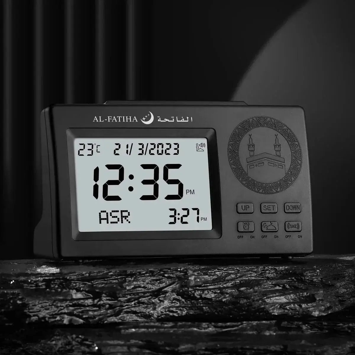 Digital LED Azan Clock  Muslim Islamic Islam stylish Azan Adhan Prayer Reminder Alarm Mosque Wall Clock Prayer Time Hijri  Adomoo