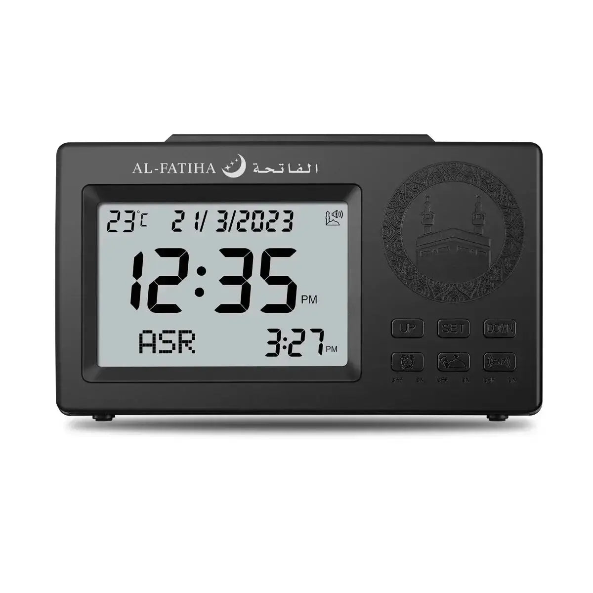 Digital LED Azan Clock  Muslim Islamic Islam stylish Azan Adhan Prayer Reminder Alarm Mosque Wall Clock Prayer Time Hijri  Adomoo