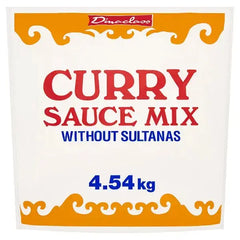 Dinaclass Curry Sauce Mix without Sultanas 4.54kg  Adomoo