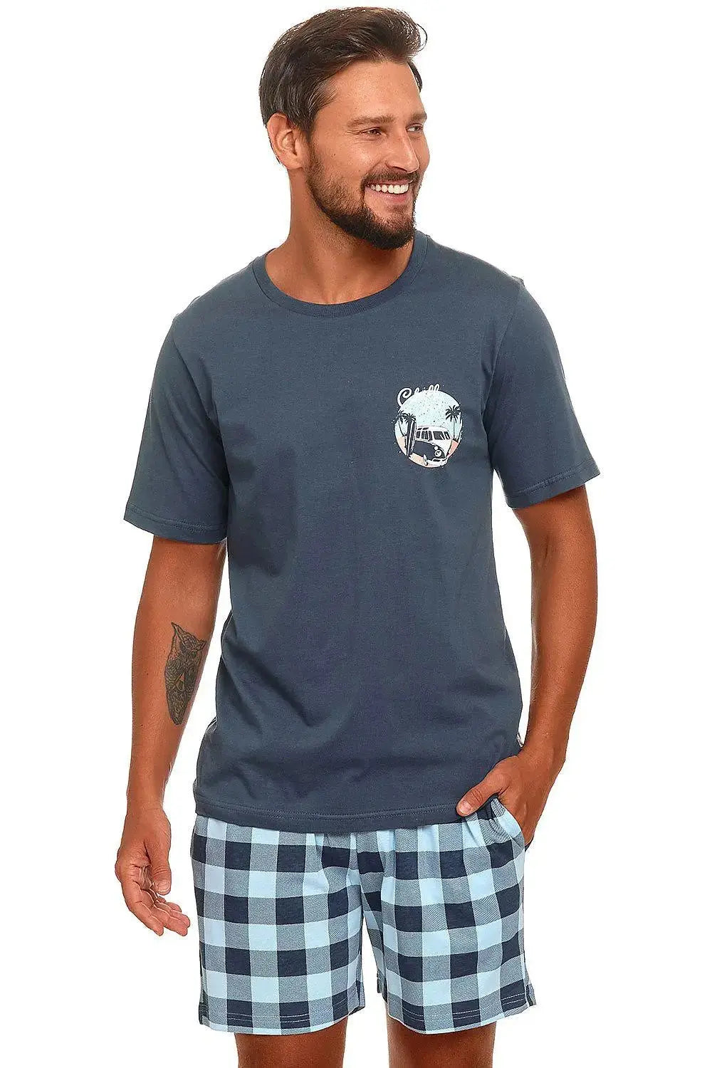 Doctor Nap nice and soft cotton men's pajamas  Adomoo