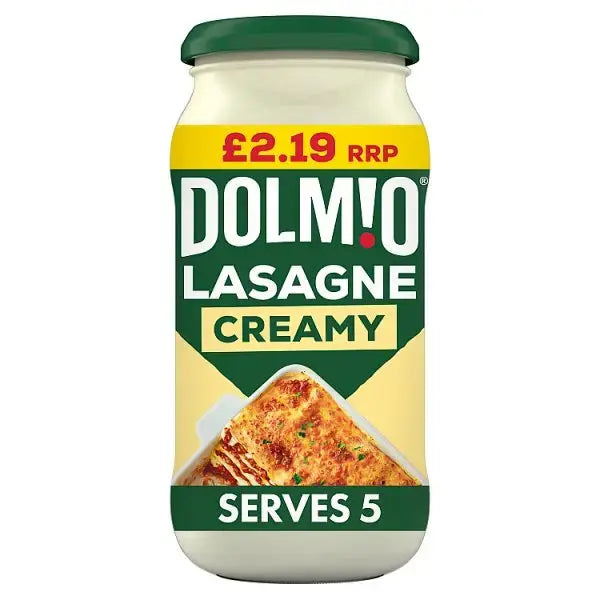Dolmio Creamy Sauce for Lasagne 440g (Case of 6)  Adomoo