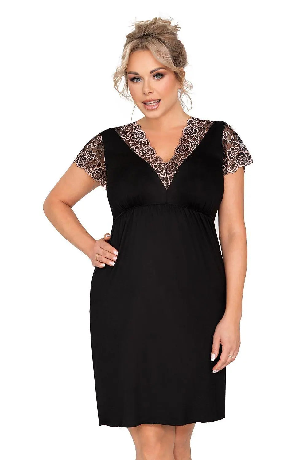 Donna elegance and chic emma plus shirt womens pajamas  Adomoo
