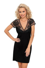 Donna semi-transparent nightgown  Adomoo