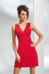 Donna smooth, flowing viscose nightgown  Adomoo
