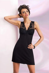 Donna smooth, flowing viscose nightgown  Adomoo