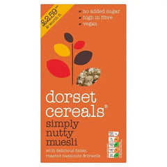 Dorset Cereals Simply Nutty Muesli No Added Sugar Breakfast Cereal 410g (Case of 5)  Adomoo