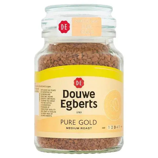 Douwe Egberts Pure Gold Medium Roast 95g (Case of 6)  Adomoo