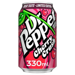 Dr Pepper Zero Cherry Crush 330ml (Case of 24)  Adomoo