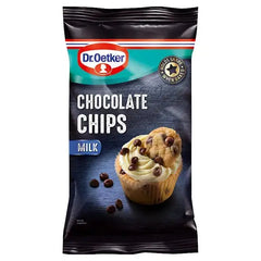 Dr. Oetker Chocolate Chips Milk 100g (Case of 9)  Adomoo