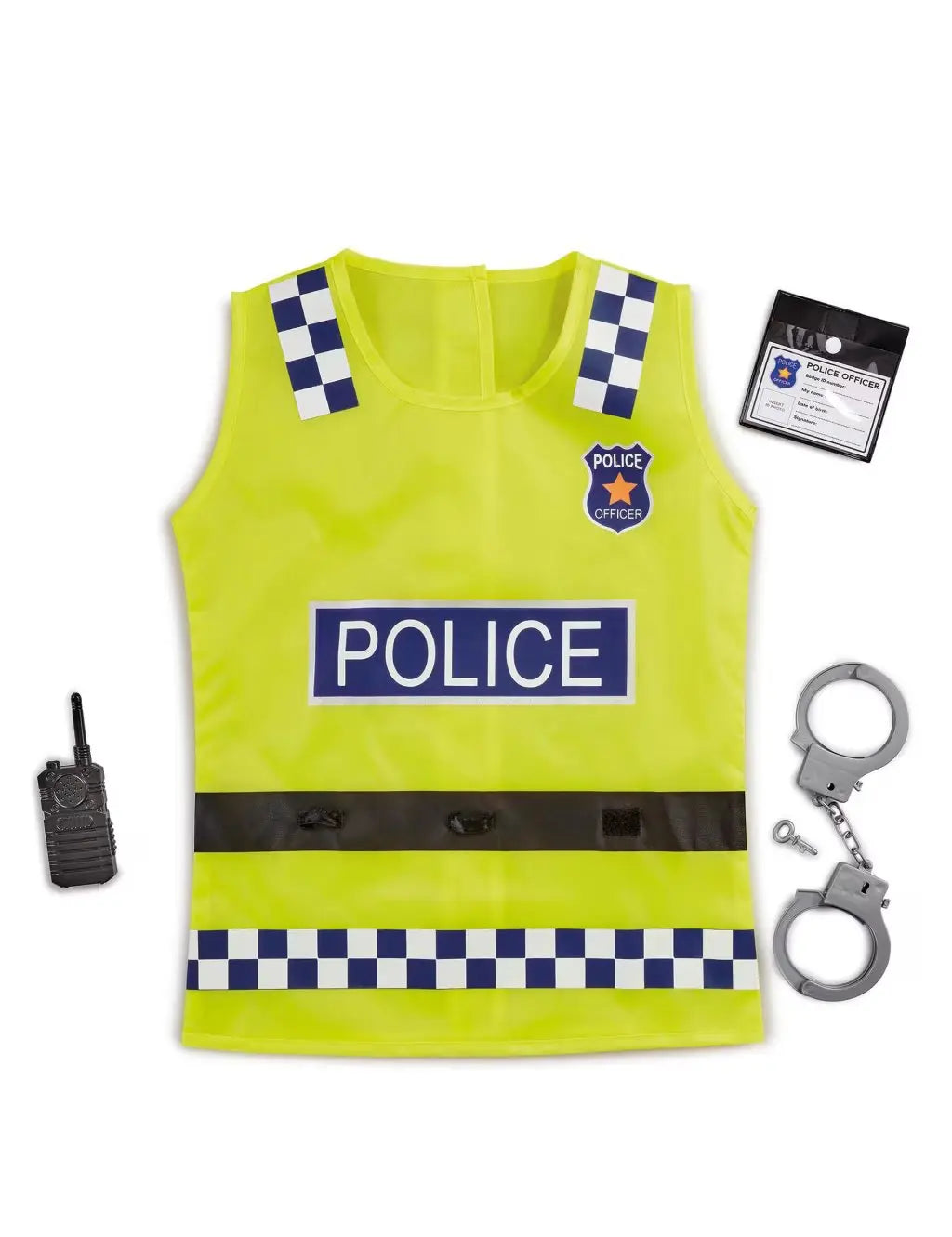 ELC Police Officer Costume (3+ Yrs)  Adomoo
