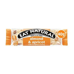 Eat Natural Almond & Apricot with a Yoghurt Coating Fruit & Nut Bars 40g (Case of 144)  Adomoo