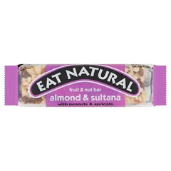 Eat Natural Fruit & Nut Bar Almond & Sultana with Peanuts & Apricots 50g (Case of 12)  Adomoo
