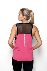 Eldar Collection Black Tulle Mesh Blouse  Adomoo