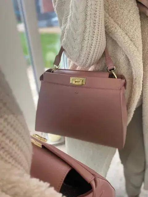 Elm Shoulder Bag in Nude  Adomoo