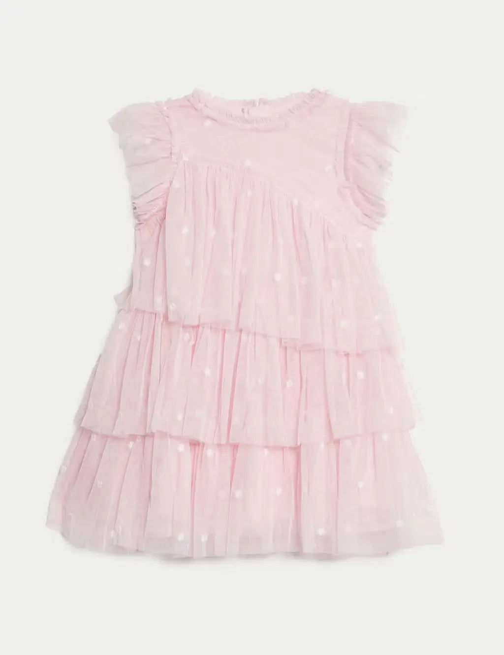 M&S Embroidered Tulle Dress (2-16 Yrs)  Adomoo