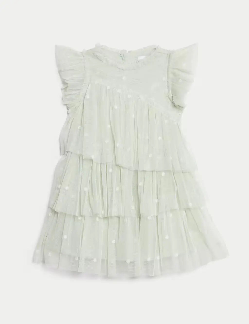 M&S Embroidered Tulle Dress (2-16 Yrs)  Adomoo