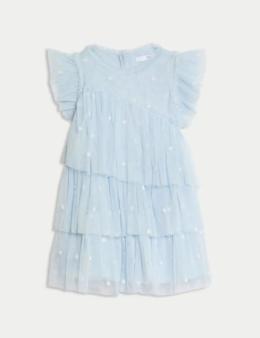 M&S Embroidered Tulle Dress (2-16 Yrs)  Adomoo