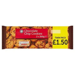 Euro Shopper Chocolate Chip Cookies 2 x 200g (Case of 12)  Adomoo