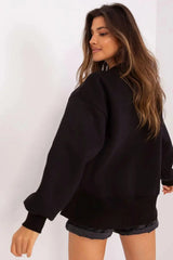 Ex Moda round neckline and long sleeves sweatshirt  Adomoo