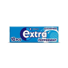 Extra Peppermint Sugarfree Chewing Gum 10 Pieces (Case of 30)  Adomoo