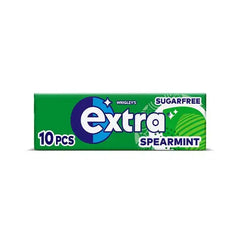 Extra Spearmint Chewing Gum Sugar Free 10 pieces (Case of 30)  Adomoo