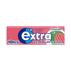 Extra Watermelon Flavour Sugarfree Chewing Gum 10 pieces (Case of 30)  Adomoo