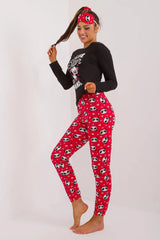Factory Price blouse, pants, blindfold and hair elastic womens pajamas  Adomoo