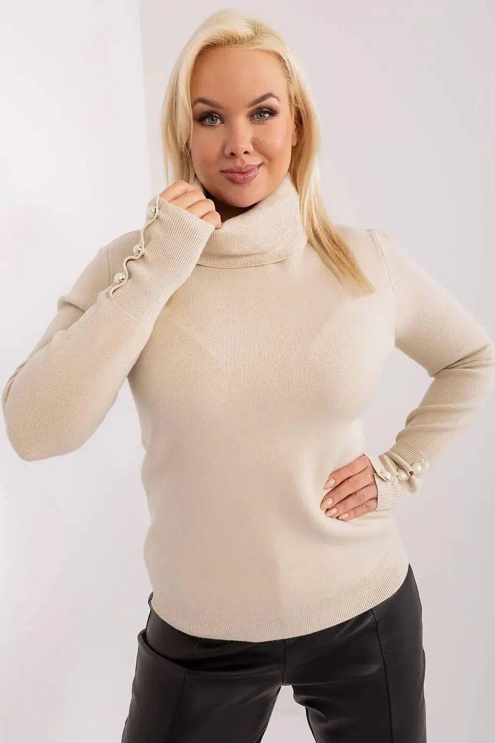 Factory Price lightweight and pleasant viscose turtleneck sweater  Adomoo