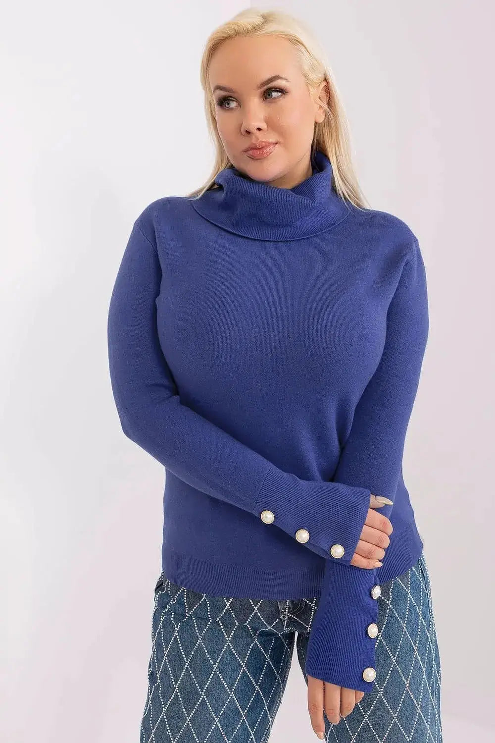 Factory Price lightweight and pleasant viscose turtleneck sweater  Adomoo