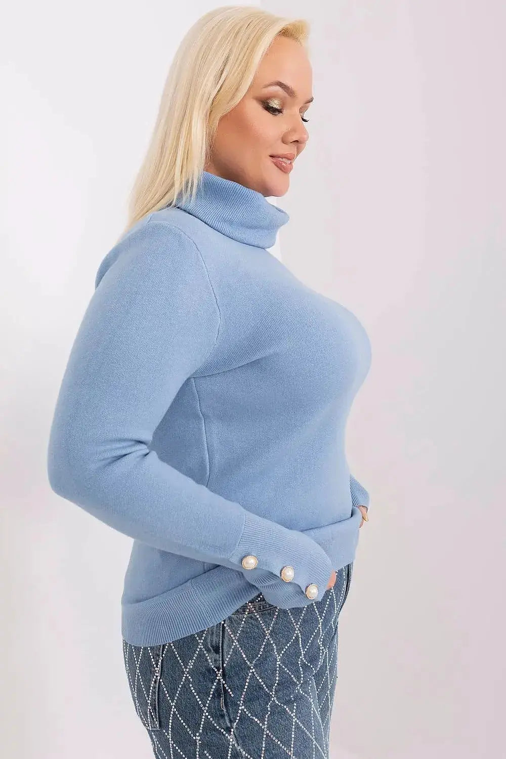 Factory Price lightweight and pleasant viscose turtleneck sweater  Adomoo