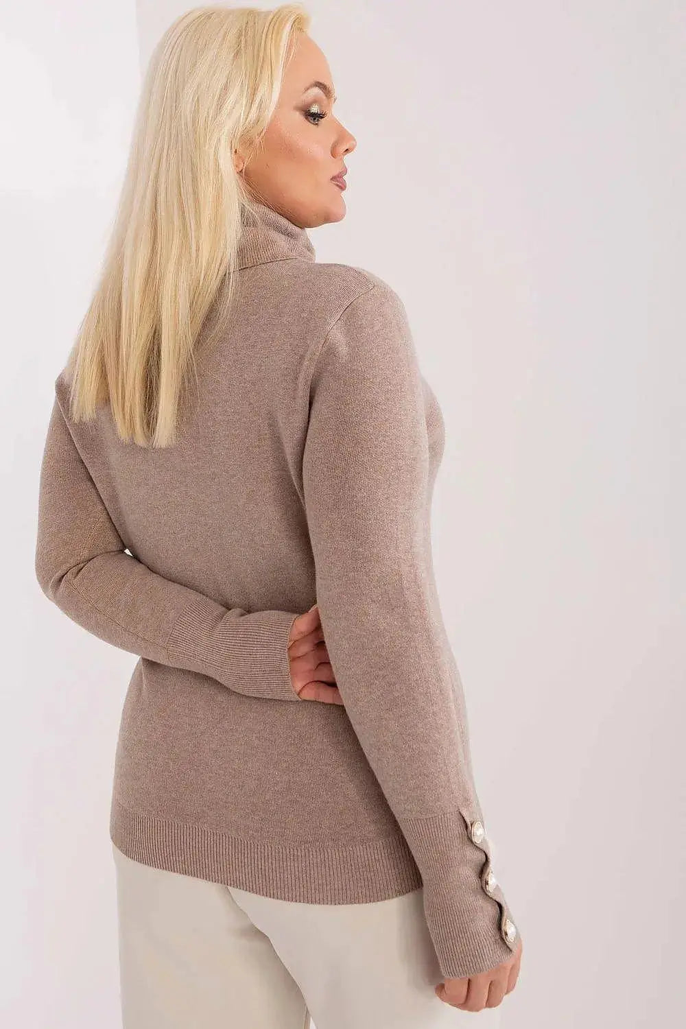 Factory Price lightweight and pleasant viscose turtleneck sweater  Adomoo