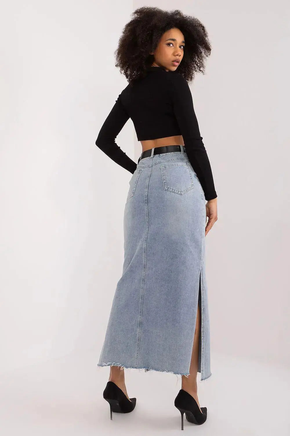 Factory Price reliable classic denim skirt  Adomoo