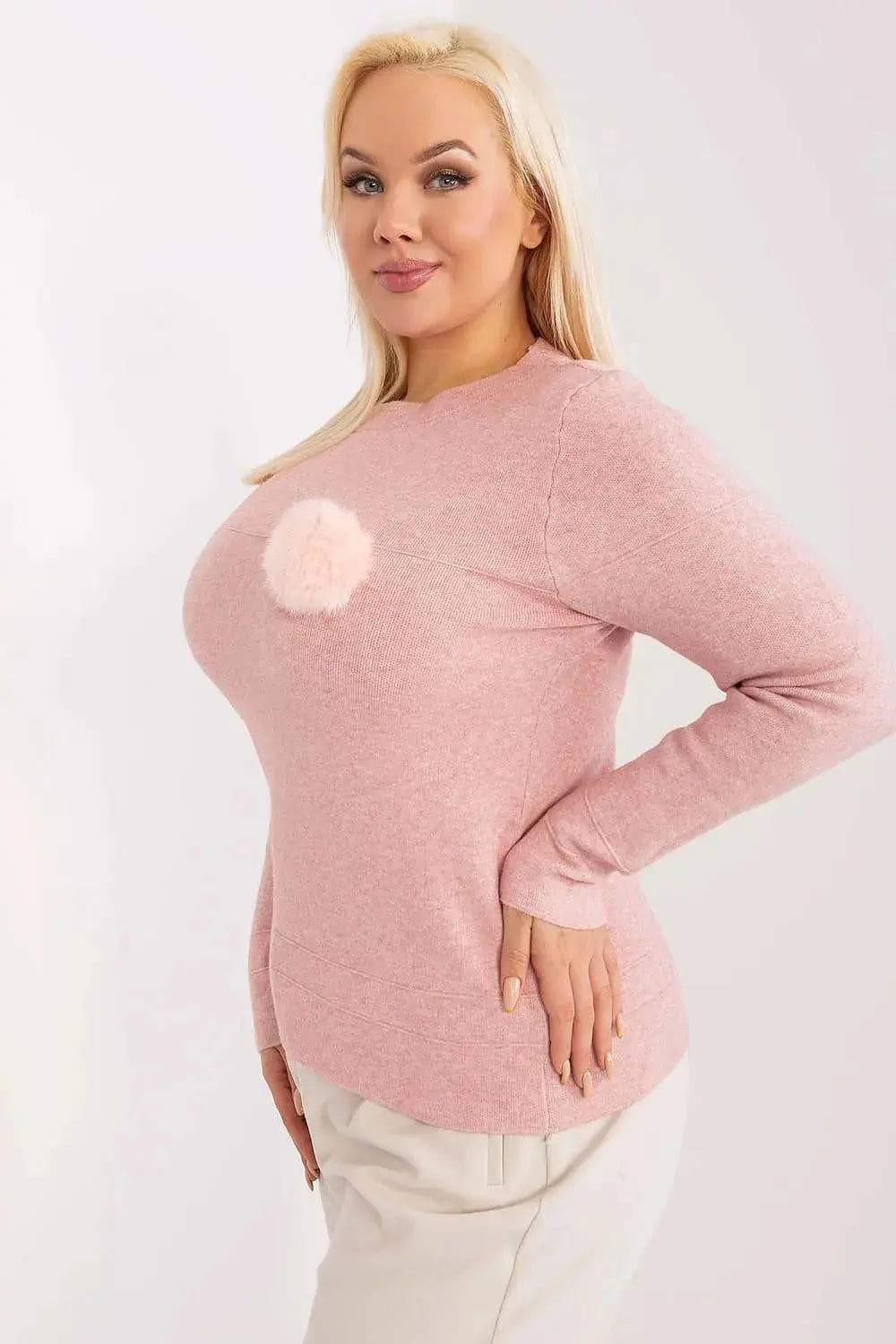 Factory Price skin-friendly viscose womens sweater  Adomoo