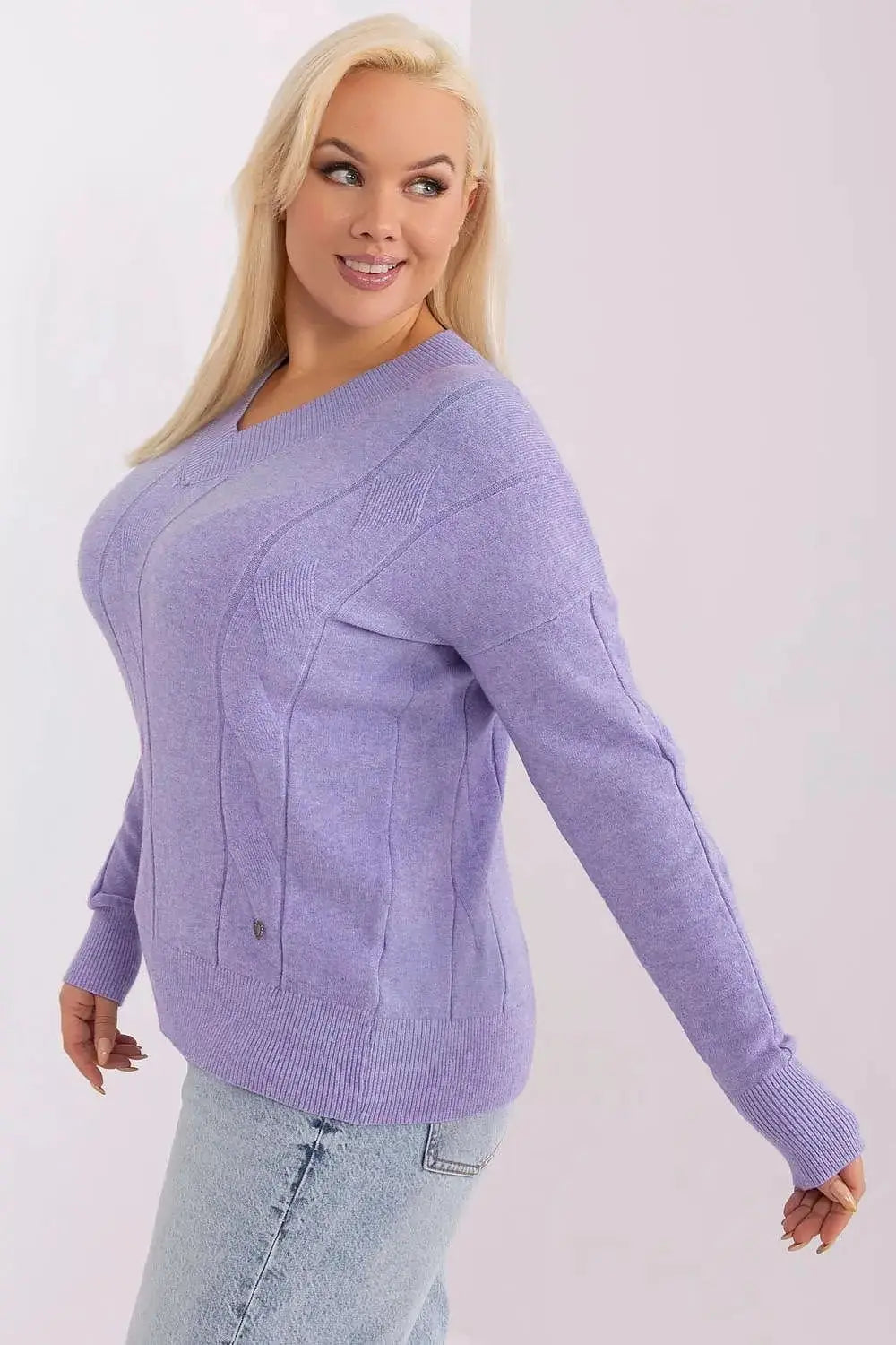 Factory Price soft and pleasant viscose womens sweater  Adomoo