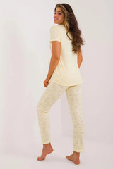 Factory Price t-shirt and pants womens pajamas  Adomoo