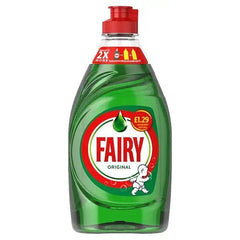 Fairy Original Washing Up Liquid Green with LiftAction 320ML (Case of 10)  Adomoo